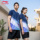 Мужская и женская форма Li Ning, спортивные костюмы, групповые покупки, быстросохнущая печать, форма для бадминтона, тренировочные шорты с короткими рукавами, короткие юбки mini 3