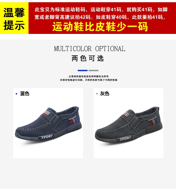 Mo Miao mùa xuân giày vải mới cho nam giày đế thấp cổ điển Giày vải Bắc Kinh Giày đơn nam giày đế mềm nam giày đế mềm - Plimsolls