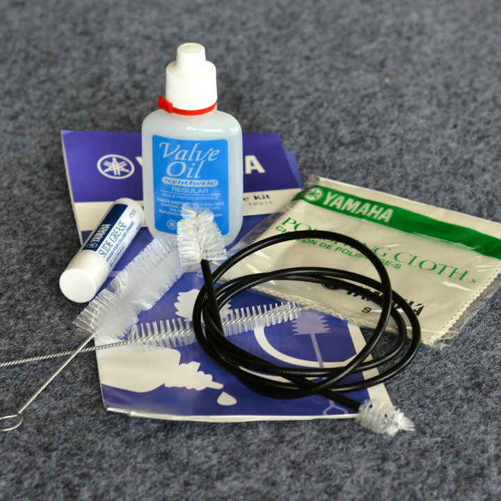 Flute clarinet oboe saxophone S Trombone trombone maintenance cleaning set through strip cloth piston oil