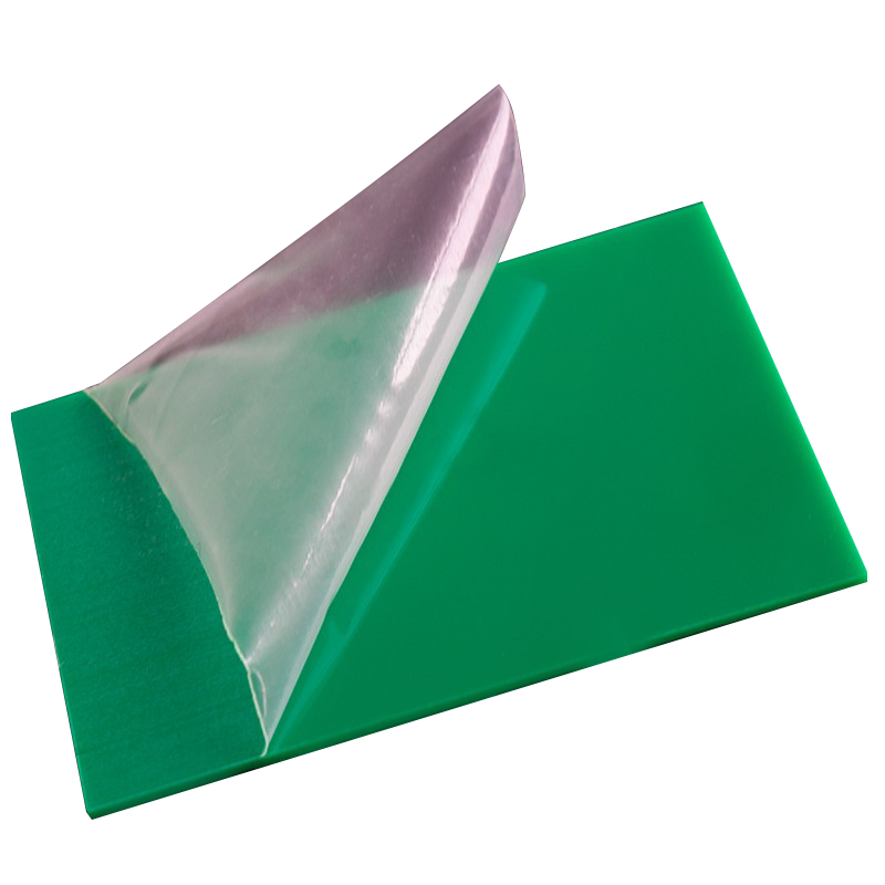 Green acrylic plate assembly line panel advertising light box plate opaque organic glass plate 2mm Custom size