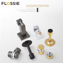 Floss door suction brass toilet anti-collision wall suction door collision door stop new strong magnetic door resistance silent suction door device