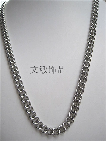 Гипоаллергенное ожерелье из нержавеющей стали, аксессуар ручной работы, в корейском стиле