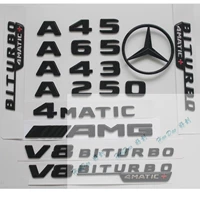 Mercedes -Benz Mercedes Black W176 A45 A200 A250 AMG 4Matic Car