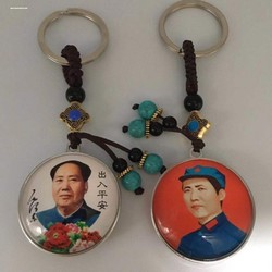 ຮູບຄົນຂອງປະທານ Mao ລົດ pendant ລົດ pendant ສອງດ້ານສູງລະດັບສູງຕົກແຕ່ງບັນຍາກາດທີ່ຍິ່ງໃຫຍ່ຜູ້ຊາຍ pendant Mao Zedong ຮູບພາບ