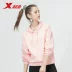 Áo len nữ Xtep áo len nữ mùa xuân mới áo thun ngắn và nhung thoải mái giải trí chính thức - Thể thao lông cừu / jumper