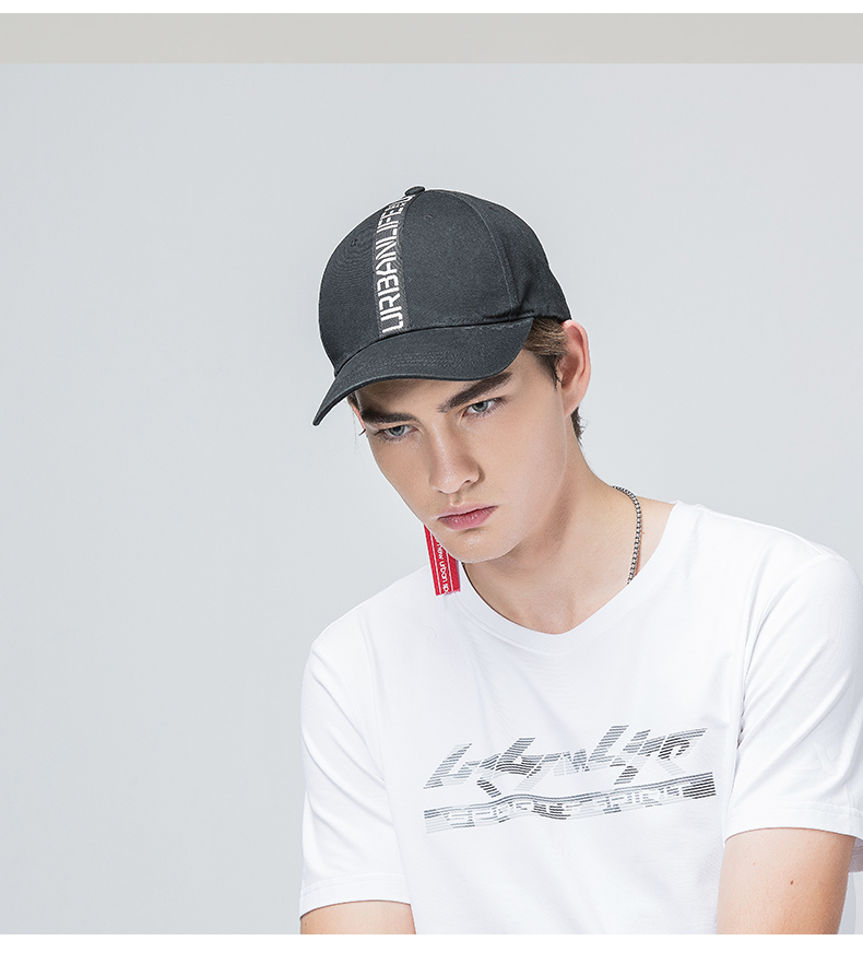 Mũ lưỡi trai thể thao Xtep mùa thu 2018 mới nam và nữ xu hướng mũ ruy băng chữ ngoài trời mũ phớt nam cao cấp
