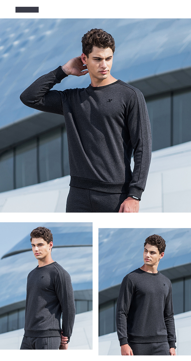 Áo len thể thao nam Xtep Áo len mùa xuân mới - Thể thao lông cừu / jumper sweater nam form rộng