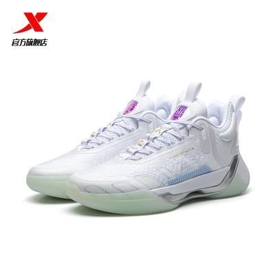 特步官方旗舰店 游云6代男鞋篮球鞋