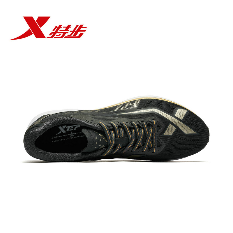 [BR 160] Giày chạy bộ nam Xtep 2019 mùa xuân mới giày đua chuyên nghiệp chạy marathon - Giày chạy bộ giày thể thao gucci