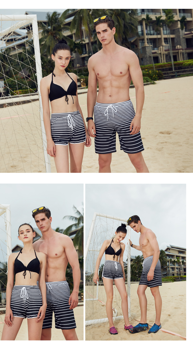 Quần đi biển cho nam nhanh khô, nghỉ mát bên bờ biển XL quần bơi boxer năm điểm có thể được tung ra quần short màu đỏ quần đôi đi biển