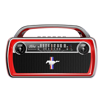 Ion Mustang Mustang sports car retro full band FM radio multifunctional portable charging Bluetooth audio