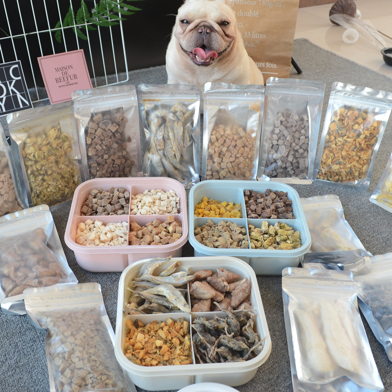 Cat freeze-dried cat food chicken dog chicken breast multi-spring fish pet dog method quail beef snack freezer dried meat
