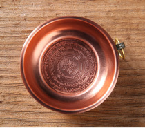 Food smoke supply plate fire supply plate release cross Vajra Pestle in the Yin curse wheel mantra city incense plate food cigarette supply plate small