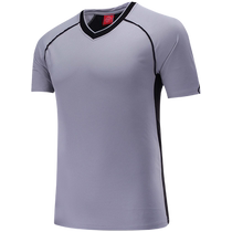 Basketball referee uniform suit male referee clothing short-sleeved referee top referee pants group purchase custom printed number