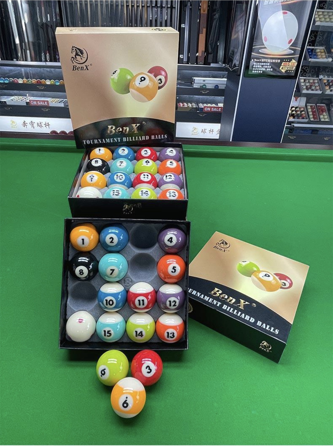 Галопом глазной Дракон бильразмер TV хрустальный шар китайский стиль черный восемь стандарт 57.2 американский Чжуцю 16 голов высококачественных прочный 