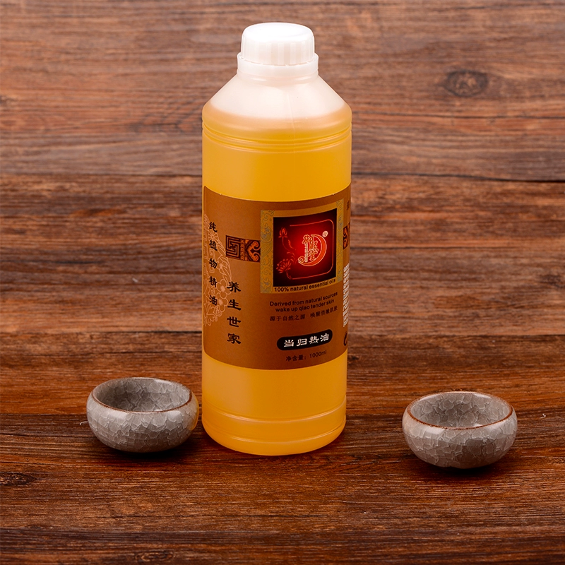 Cơn sốt tinh dầu Angelica eo và chân khớp lạnh lạnh đau ấm cung lạnh massage tinh dầu mát xa ẩm ướt đích thực 1000ml - Tinh dầu điều trị