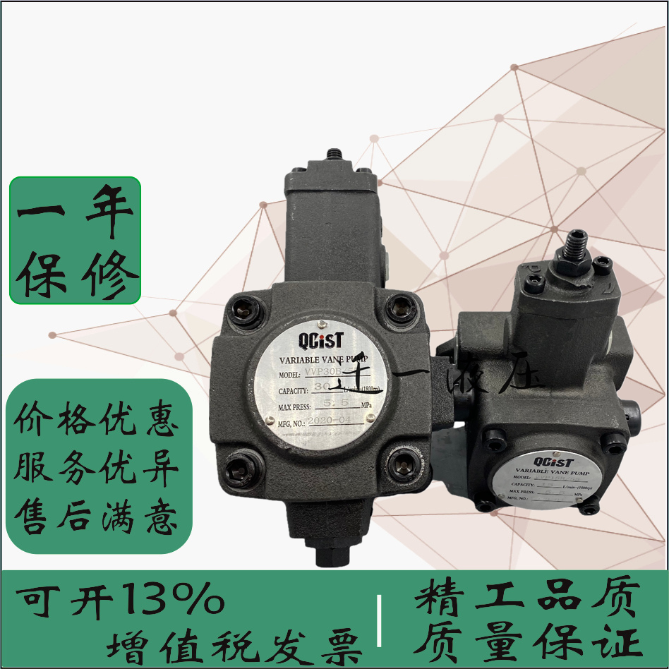 Qinchuan Chichist QCIST hydraulic VVP variable vane pump VVP15 55 VVP30 55 VVP40 55