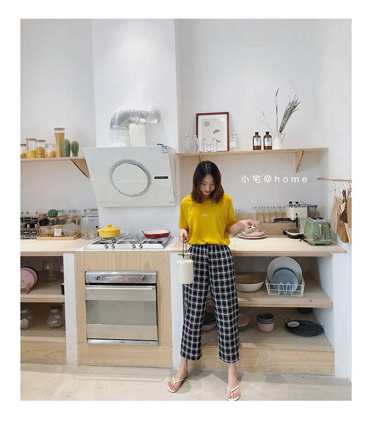Bộ đồ ngủ cho bé mùa hè của Kitty Gege Bộ đồ ngủ dành cho nữ mùa hè dành cho gia đình - Bộ Pajama kiểu đồ bộ