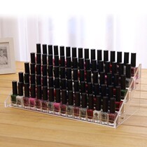 New nail polish display cabinet paint upper wall panel shelf hanging cabinet price Nail Polish glue placement rack laminate