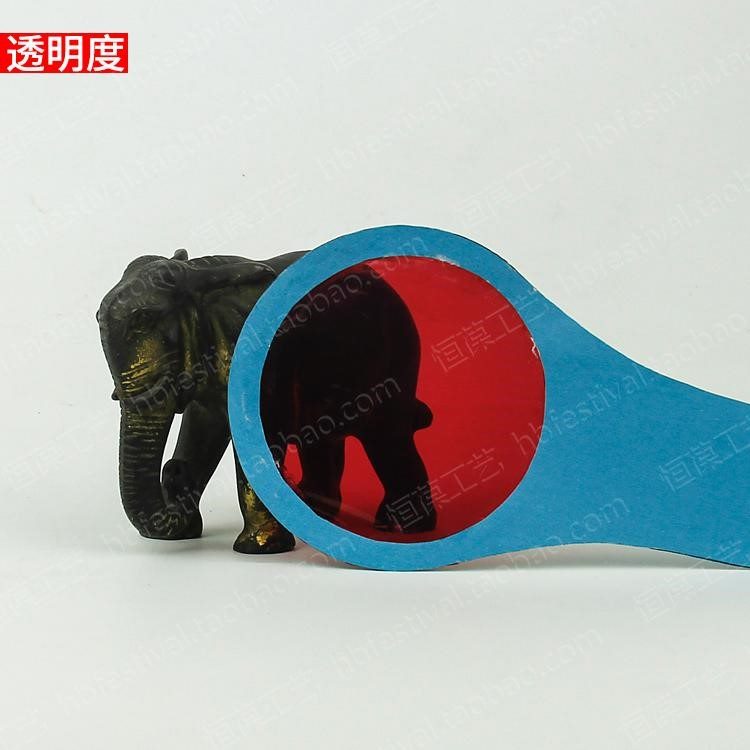 Đường giấy trong suốt ánh sáng giấy màu giấy bóng kính mẫu giáo bị hỏng mẫu giáo nhẹ làm bằng tay vật liệu giấy nhựa - Giấy văn phòng