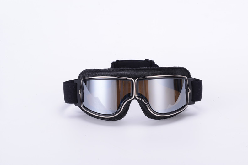 AMZ kính retro mới xe máy mũ bảo hiểm kính râm Harley đầu máy cưỡi kính chống bụi UV - Xe máy Rider thiết bị bao tay đi xe máy