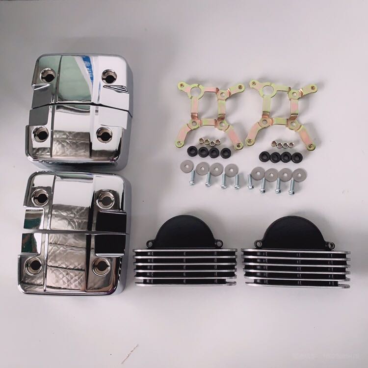 Spot Longjia V Coffee Longjia V Coffee 250 Borg 250 engine all-aluminum decorative cover Left cover Longjia modification