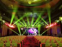 Beijing event venue layout lighting audio rental LED large screen stage backplane