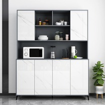 Dining side cabinet One wall high cabinet Household living room tea cabinet Kitchen locker Modern simple dining room wine cabinet