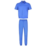 Дышащий летний тонкий комплект для работы, короткий рукав, делается под заказ