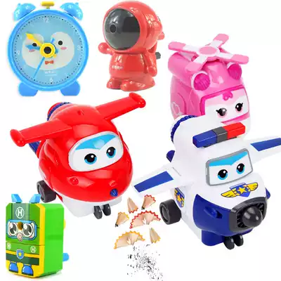 Morning Light Super flying Series little love JPS95638 bag Sheriff 95639 Ledi 95640 pencil knife hand sharpener multifunctional primary school students with cartoon pencil sharpener automatic lead pen