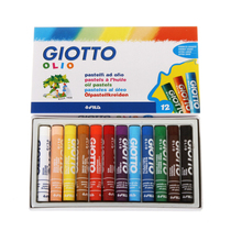 Giotto 12 colors 24 colors 48 colors thick rod oil painting stick diameter 11mm