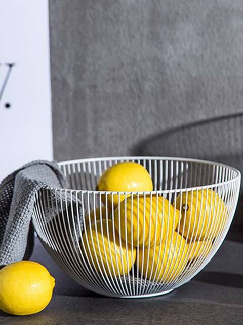 Nordic Style Fruit Plate, Fruit Basket, Snack Holder for Home Use, Modern and Stylish New Model 2023, Storage Basket, Creative Coffee Table, Living Room
