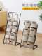 Multi-Layer Shoe Rack for Home Use, Iron Art, Freestanding, Foldable, Suitable for Bathroom, Toilet, Dormitory, Simple Slipper Storage Rack