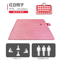 [Рекомендация о ценности ян] Красная и белая сетка 145*200 Рекомендация 4-6 человек