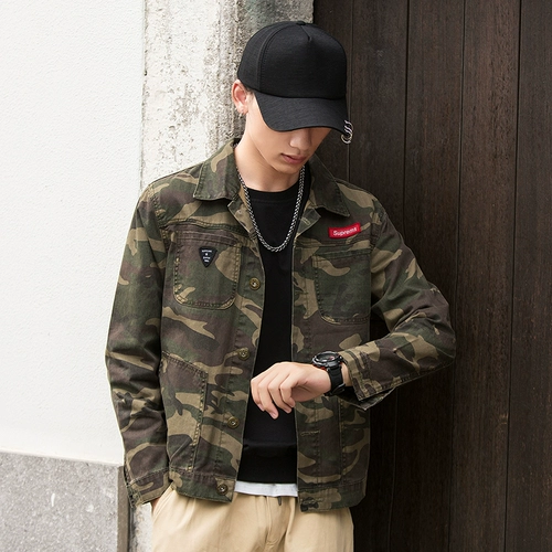 Демисезонная джинсовая трендовая куртка, джинсы с начесом, оверсайз