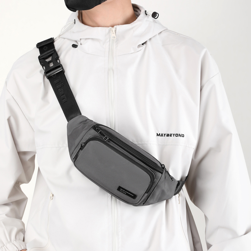 Crossbody Bag for Men, Oxford Cloth Chest Bag, Casual Men's Waist Bag, Outdoor Sports Men's Bag, New Trendy Men's Chest Bag
