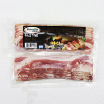 Baibedes selection of bacon meat slices 200g6 slices breakfast pizza sandwich barbecue ingredients hand-held cookies for commercial use