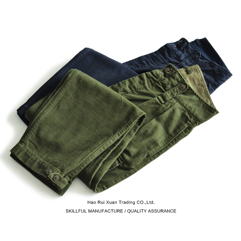 Zhanjiang P37 Men's Pants Og-107 Thickened Version Original Replica Casual Pants Vintage Long Pants Autumn