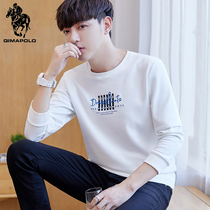 Paul flagship long-sleeved T-shirt mens spring and autumn middle school students clothes trend T-shirt sweater autumn base shirt mens T-shirt