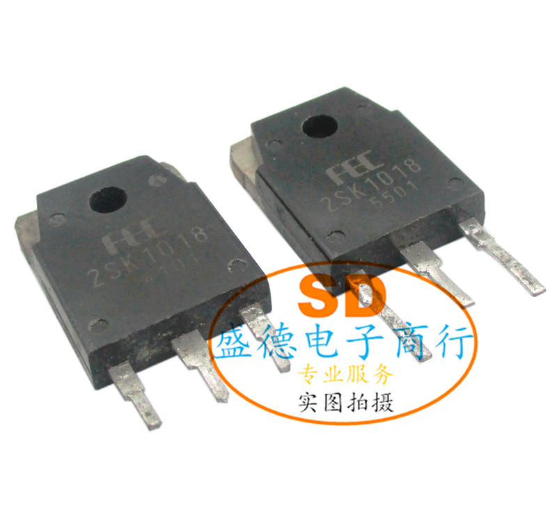 Original imported machine cutting machine 2SK1018 K1018 TO-3P Triode Demolition short - foot test is good