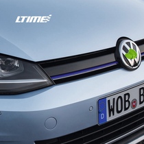  Volkswagen Golf 7 modified mid-net hybrid version Red line Silver line Blue line Mid-net high 7 blue drive personality mid-grid grid