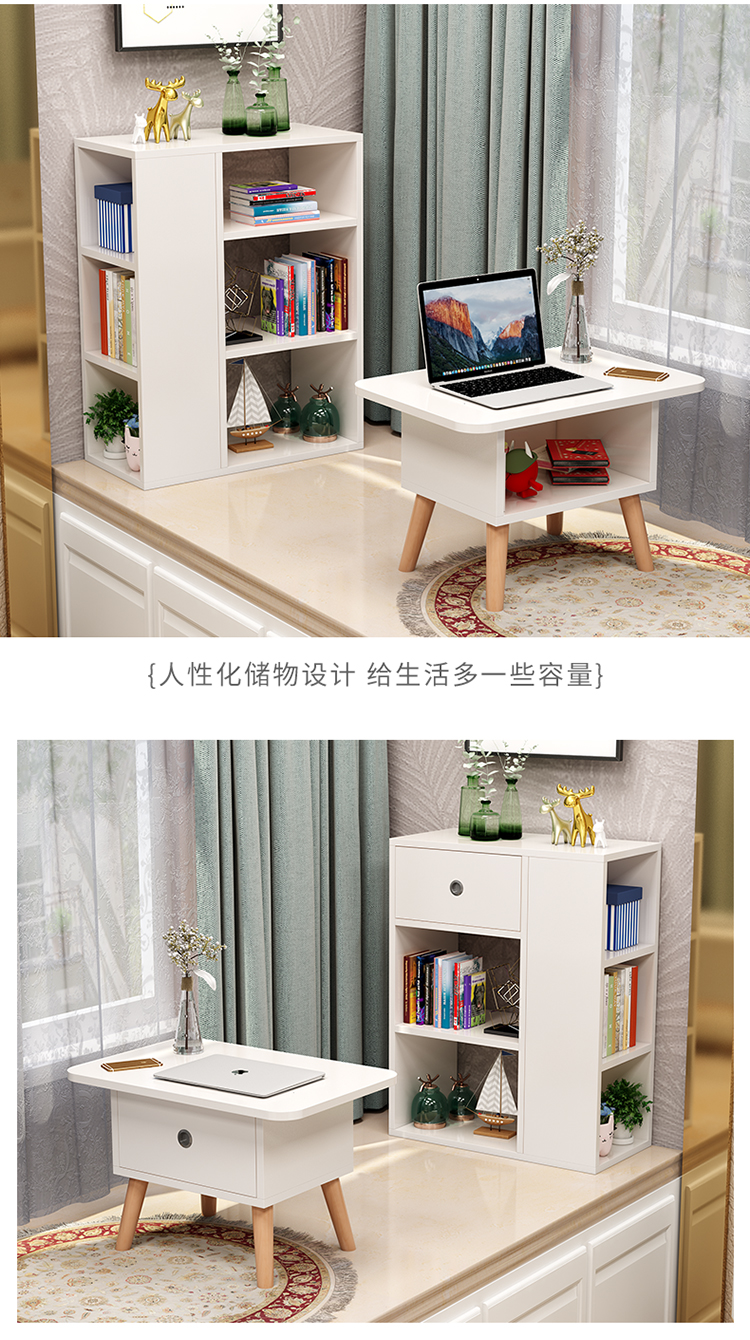 cửa sổ Bay tatami sill tủ bảng nhỏ kệ tủ sách kết hợp sáng tạo của ban công phòng ngủ tủ sách nhỏ tủ bàn - Buồng mẫu tủ quần áo