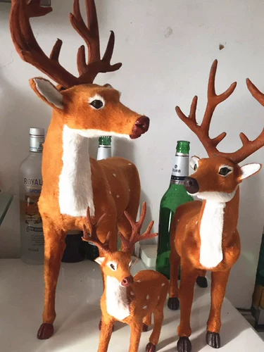 Рождественские оленя автомобили, лось сливы и окно оленя, моделирование оленей оленя украшения украшения