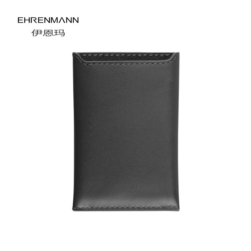 EHRENMANN Creative Card Package men's ultra-thin small head layer of cow leather small wallet Mini genuine leather card bag