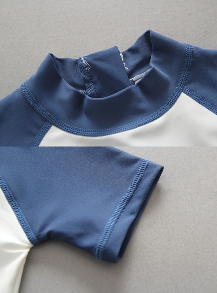 Hàn Quốc Han Fan Children Đồ bơi Boy Baby Shark Áo tắm trẻ em Chia nhanh quần áo trẻ em lướt nắng - Bộ đồ bơi của Kid đồ bơi cho bé