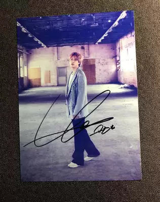Super Junior Kuixian autographed photo TIME SLIP P03