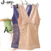 Corset của phụ nữ bụng eo eo đốt cháy chất béo vest mùa hè hình giảm béo cơ thể không có dấu vết mỏng quần áo cơ thể phần siêu mỏng