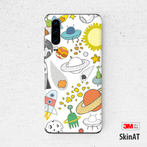 Suitable for Huawei P30pro body film cute shell film Huawei P40 back cover protection phone back sticker