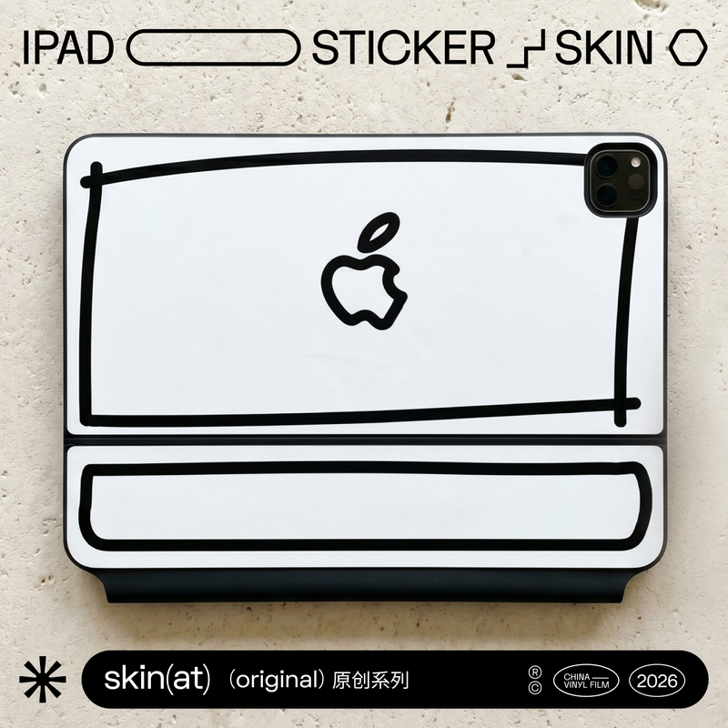 Skinat Is Suitable for iPad Pro Magic Keyboard Protective Film, Apple iPad Air Magic Keyboard Protective Sticker, Apple Magic Keyboard Bluetooth Protective Case with Three-Sided Film, Anti-Fingerprint Skinat Is Suitable for iPad Pro Magic Keyboard Protective Film, Apple iPad Air Magic Keyboard Protective Sticker, Apple Magic Keyboard Bluetooth Protective Case with Three-Sided Film, Anti-Fingerprint