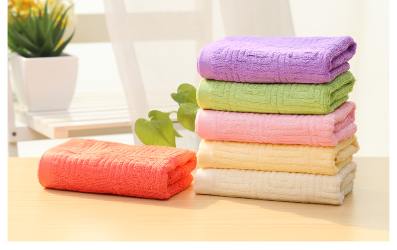 Oulin Ya khăn sợi tre nhỏ rửa sạch vuông khăn mềm và thấm khăn mạnh mẽ trẻ nhỏ - Khăn tắm / áo choàng tắm khăn aden sợi tre